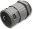 Муфта для гофрированных труб - коннектор прямой, WEYER WQGZ-M63G/AD54.5 - нар. M63x1.5 WE0501400 2