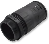 Муфта для гофрированных труб - коннектор прямой, WEYER WQGZ-P36B/AD42.5 - нар. PG36 WE0504900