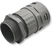 Муфта для гофрированных труб - коннектор прямой, WEYER WQGZ-M50G/AD54.5 - нар. M50x1.5 WE0501300