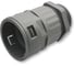 Муфта для гофрированных труб - коннектор прямой, WEYER WQGZ-M50G/AD54.5 - нар. M50x1.5 WE0501300 2