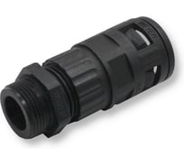 Муфта для гофрированных труб - коннектор прямой, WEYER WQGZ-P16B/AD21.2 - нар. PG16 WE0504400