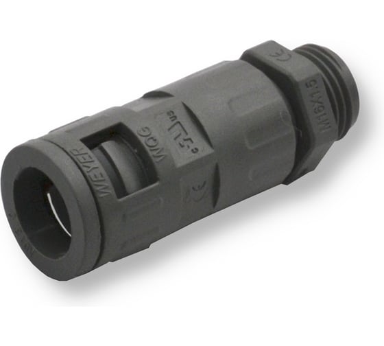 Муфта для гофрированных труб - коннектор прямой,WEYER WQGZ-M16G/AD13.0 -  нар. M16x1.5 WE0500200