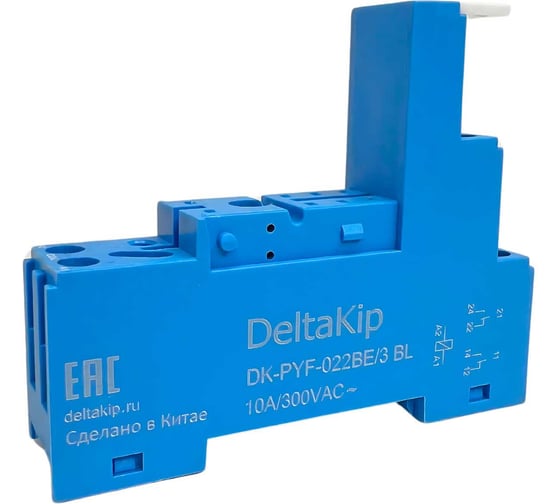 3-ярусная монтажная колодка с винтовыми клеммами DELTAKIP DK-PYF-022BE/3BL (уп.10шт) DK-K0000023_10 1