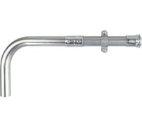 Поворот 90 градусов ЗЭТАРУС из оцинкованной стали 25x1,2 мм ГОФРОМАТИК zeta45959