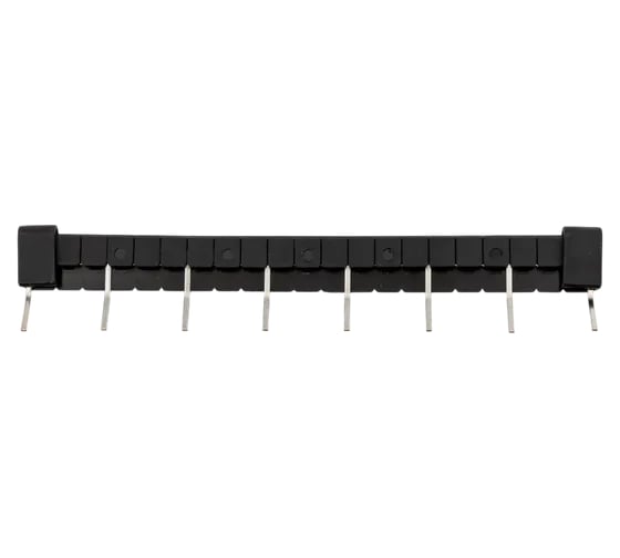 Соединительная шина для разъемов EKF rm5-22-2 8 полюсов AVERES (50 шт) rm-22-2-busbar