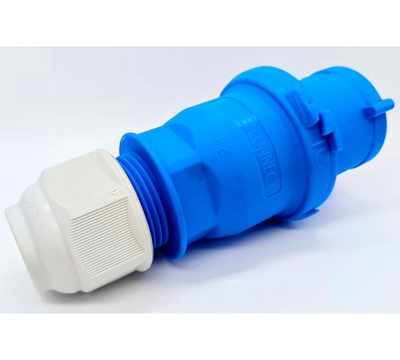 Кабельная вилка Bals 32A 3р 6h 230V IP44 Quick-Connect 1 шт. 2138-b