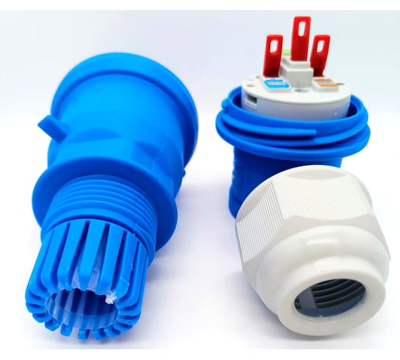 Кабельная вилка Bals 32A 3р 6h 230V IP44 Quick-Connect 1 шт. 2138-b