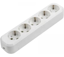 Розеточная колодка General Lighting Systems GSB-16-5-G-IP20 Easy 16А 5 мест с заземлением без выключателя IP20 470059