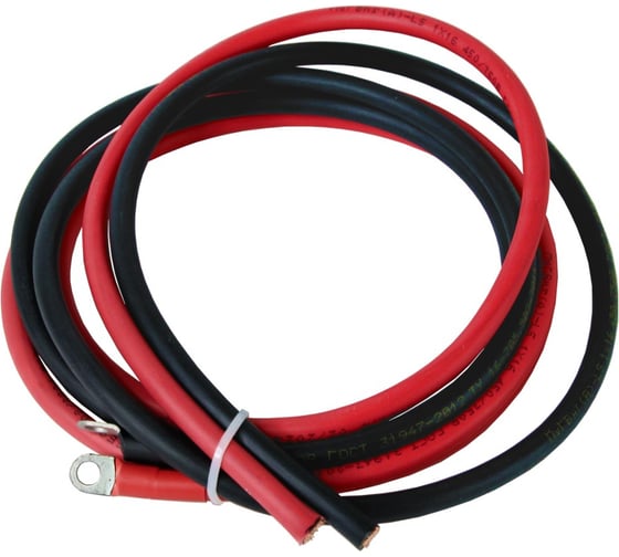 Комплект проводов МНОГОТОКА для ИБП Stark Country 1000 INV LT, Hiden Control HS20-1012P (), сечение 16 кв. мм, длина 1500 мм Комплект проводов для ИБП Stark Country 1000INV LT 1