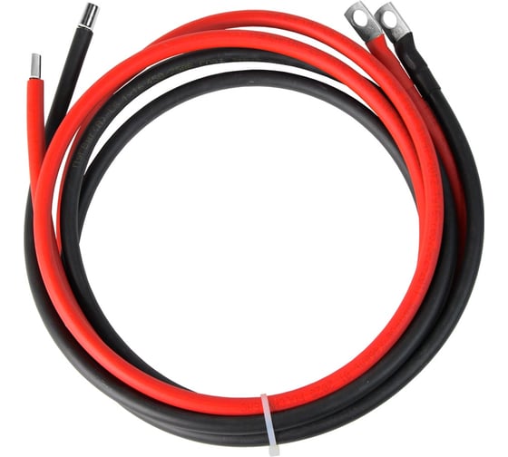 Комплект проводов МНОГОТОКА для ИБП Stark Country 1000 INV LT, Hiden Control HS20-1012P (), сечение 16 кв. мм, длина 1500 мм Комплект проводов для ИБП Stark Country 1000INV LT