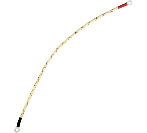 Межаккумуляторная перемычка МНОГОТОКА  L450S10M8M8, сечение 10 кв. мм, длина 450 мм, наконечники - коннекторы под болт М8 L450S10M8M8 (МНОГОТОКА) Перемычка межаккумуляторна 1