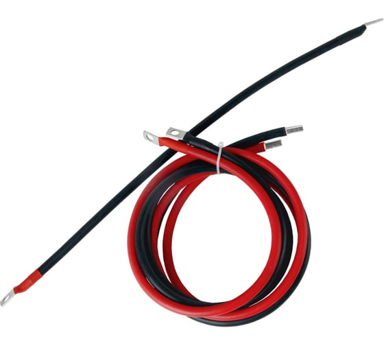 Комплект проводов МНОГОТОКА для ИБП Stark Country 3000INV LT (), сечение 25 кв. мм, длина 1500 мм, перемычка 450 мм Комплект проводов для ИБП Stark Country 3000 INV L