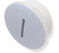 Заглушка под плоскую отвертку WEYER DPK-M25G-k10 полиамид, цвет серый, нар. M25x1.5IP56, -40C-+100C, комплект-10 шт. WE6802200-10