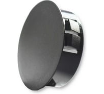 Заглушка с защелкой WEYER HP-25B-k10 полиамид, цвет черный, нар. 25,3 мм, -30C-+100C, комплект-10 шт. WE4700700-10