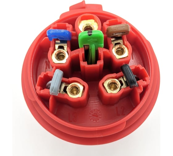 Кабельная вилка Bals 16А 5р 400В 6h IP44 Quick-Connect 1 шт. 2136-b