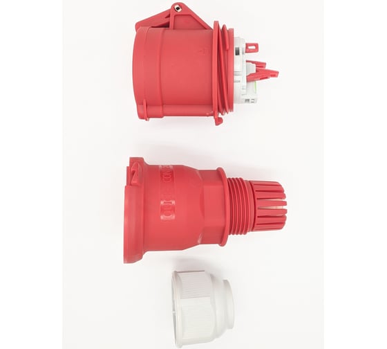 Кабельная розетка Bals 32A, 4p, 6h, 400V, IP44, Quick-Connect 1 шт. 3142-b