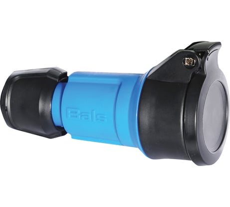 Кабельная розетка Bals Schuko 16A, 3p, 250V, IP54, синий MULTI-GRIP 1 шт. 7486-b