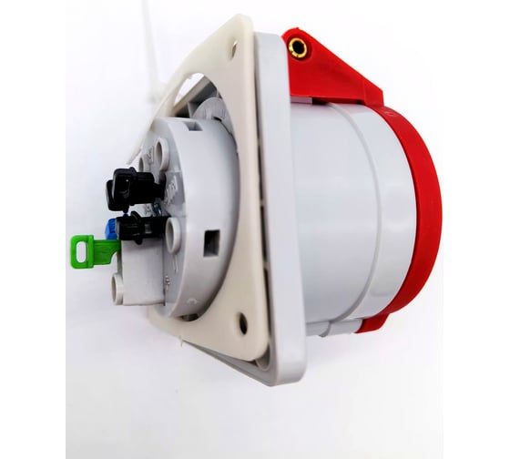 Встраиваемая розетка Bals 16A, 5р, 6h, 400V, IP44, Quick-Connect 1 шт. 132001-b