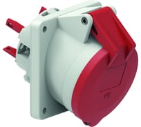 Встраиваемая розетка Bals 32А 5р 400В, 6H, IР44 85х85 1 шт. 12768-b