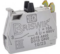 Контактный блок КМЕ 0010 НО Briswik КМЕ0010