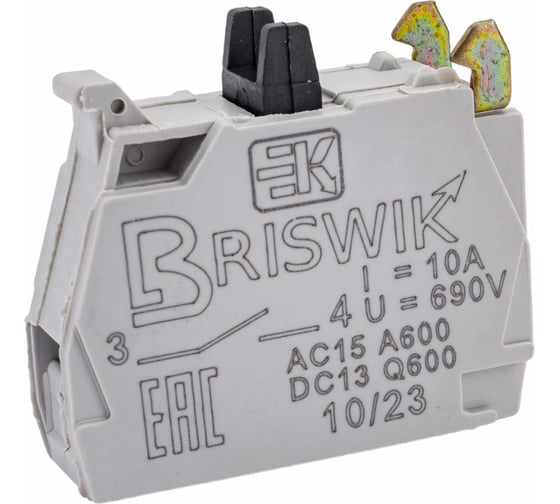 Контактный блок НО Briswik КМЕ 0010