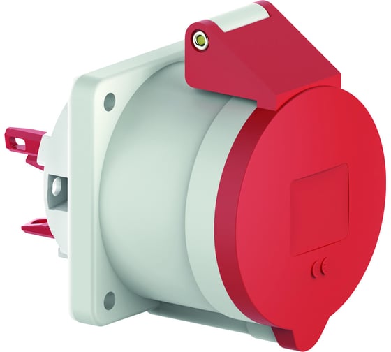 Встраиваемая розетка Bals 32A, 5р, 6h, 400V, IP44, Quick-Connect 1 шт. 132002-b 1