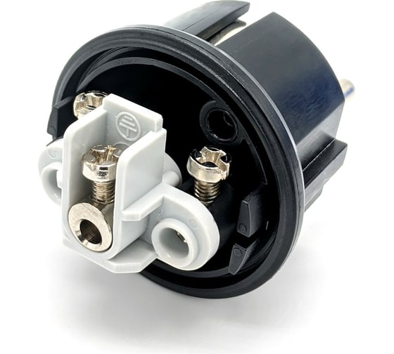 Вилка Bals Schuko 16A 3p 250V IP44 синий MULTI-GRIP 1 шт. 7370-b