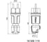 Вилка Bals Schuko 16A 3p 250V IP44 синий MULTI-GRIP 1 шт. -b 7370 2