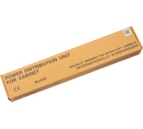 Блок розеток W&T БЛОК РОЗЕТОК 19 EURO НА 8 ГНЕЗД С ВЫКЛЮЧАТЕЛЕМ 1.5U WT-2140А