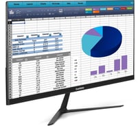 Монитор безрамочный ExeGate 24.5" SmartView EH1500A IPS LED Grade A+, FHD, 1920x1080 75Гц, 16:9, 250cd/m2, 1000:1, 178/178, 5ms, D-Sub, HDMI, с аудио 297308