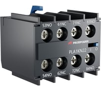 Блок вспомогательных контактов Prompower серии Pulse, фронт. монтажа для серии PLC1-K, 2НО+2НЗ PLA1KN22