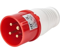 Вилка HLT 014 3Р+РЕ 16А 230В IP44 (10шт./уп.) 083-03-02