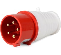 Вилка HLT 015 3Р+РЕ+N 16А 230В IP44 (10шт./уп.) 083-03-03