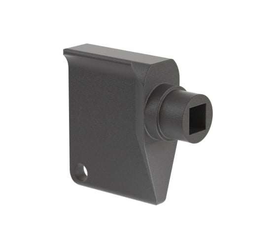 Пластиковый ключ ручка DKC квадратного профиля 7мм R5CE243 96387