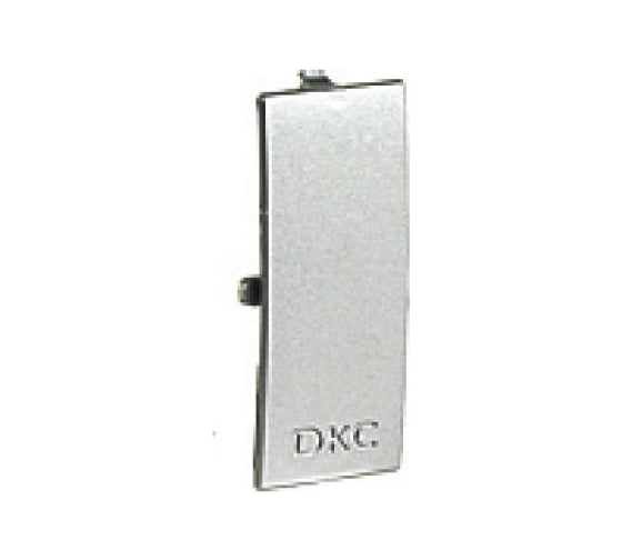 Накладка DKC на стык крышки 60 мм, цвет серый металлик 5шт 09504G