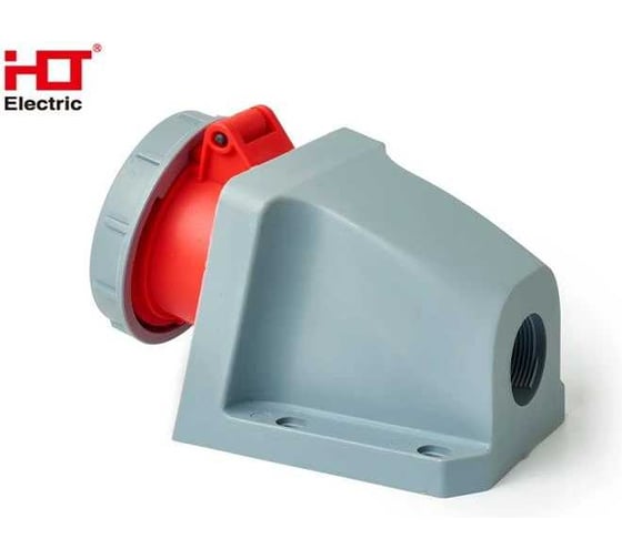 Розетка наружной установки HLT 1142 16А 3Р+РЕ 380В -415B IP67 (10шт./уп.) 083-04-11