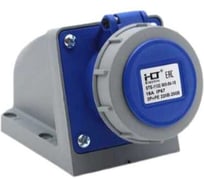Розетка наружной установки HLT 1342 63А 3Р+РЕ 220В-250B IP67 (2шт./уп.) 083-04-14