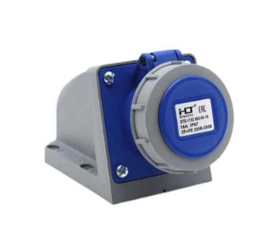 Розетка наружной установки HLT 1342 63А 3Р+РЕ 220В-250B IP67 (2шт./уп.) 083-04-14 1
