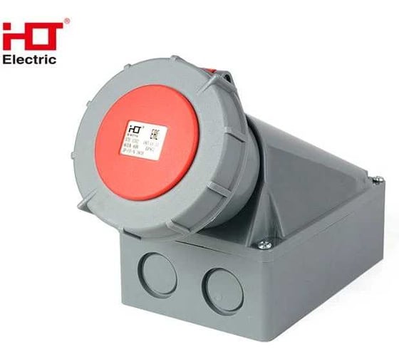 Розетка наружной установки HLT 1352 63А 3Р+РЕ+N 220В-415B IP67 (2шт./уп.) 083-04-15