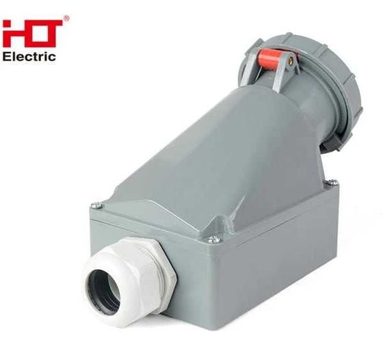 Розетка наружной установки HLT 1352 63А 3Р+РЕ+N 220В-415B IP67 (2шт./уп.) 083-04-15