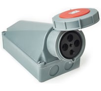 Розетка наружной установки HLT 1442 125А 3Р+РЕ 380В -415B IP67 (2шт./уп.) 083-04-16