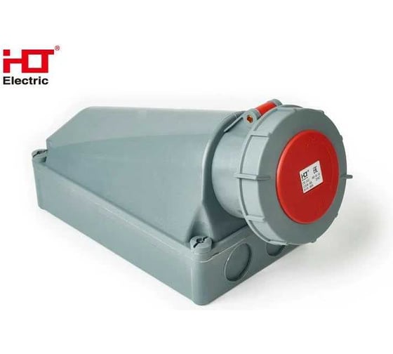 Розетка наружной установки HLT 1442 125А 3Р+РЕ 380В -415B IP67 (2шт./уп.) 083-04-16