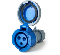 Розетка переносная HLT 2132 16А 2Р+РЕ 220В-250B IP67 (10шт./уп.) 083-04-20