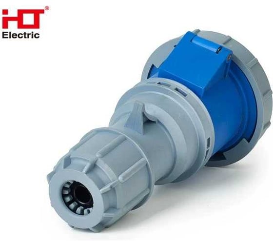 Розетка переносная HLT 2132 16А 2Р+РЕ 220В-250B IP67 (10шт./уп.) 083-04-20