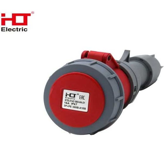 Розетка кабельная HLT 2442 125А 3Р+РЕ 380В-415B IP67 (2шт./уп.) 083-04-26