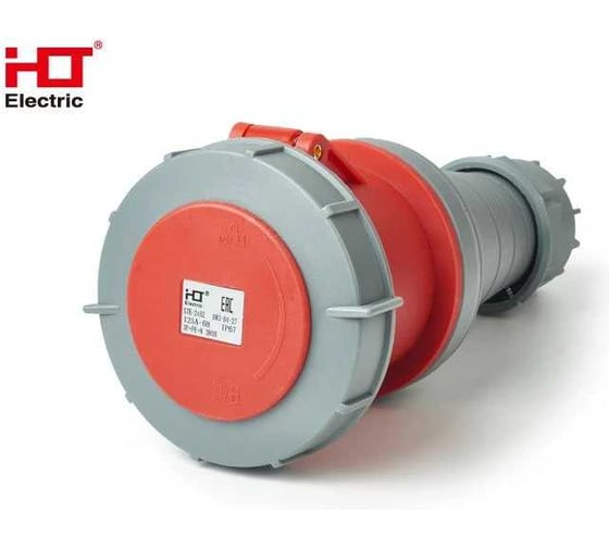 Розетка кабельная HLT 2452 125А 3Р+РЕ+N 220В-415B IP67 (2шт./уп.) 083-04-27