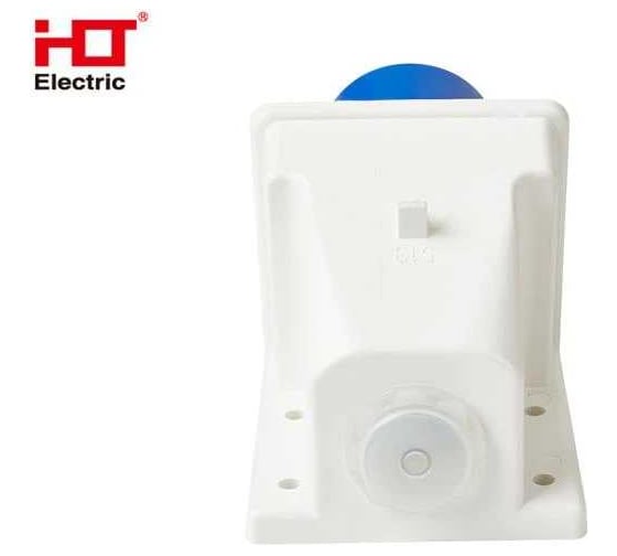 Вилка HLT 513 стационарная 2Р+РЕ 16А 230В IP44 (10шт./уп.) 083-03-40