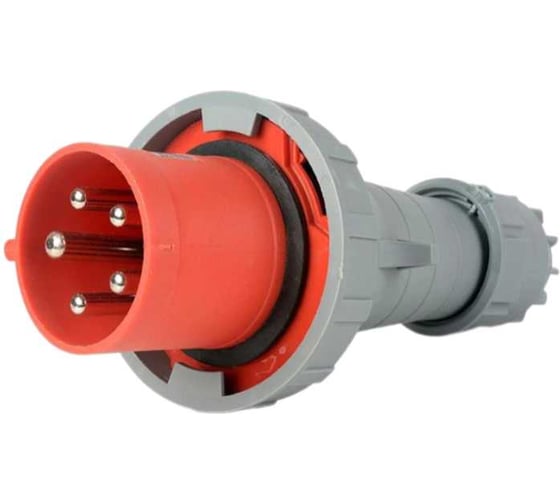 Вилка HLT кабельная 0352 63А 3Р+РЕ+N 220В-415B IP67 (2шт./уп.) 083-04-06 1