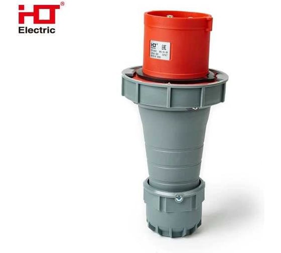 Вилка HLT кабельная 0452 125А 3Р+РЕ+N 220В-415B IP67 (2шт./уп.) 083-04-08