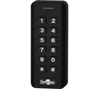 Считыватель Smartec ST-PR022EHMK-BK EM, HID prox, MIFARE с клавиатурой, черный smkd0757.1